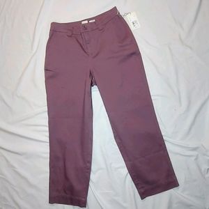 NWT *a new day* mauve, 8, wide legged pants.